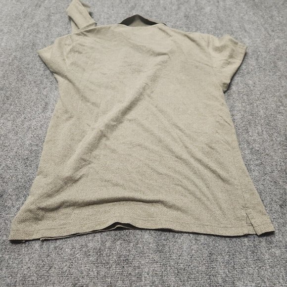 M.E. Sport Polo Shirt Mens Large Green Pullover long Sleeve Cotton Blend - Picture 16 of 16